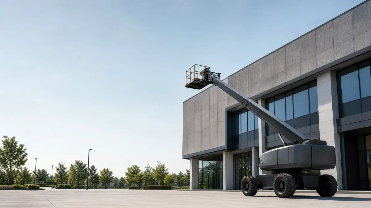 Boom Lifts jobsite access in Pensacola